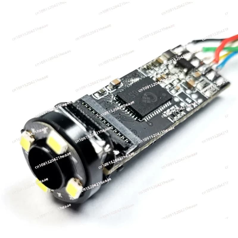 Adatto per modulo fotocamera USB HD 5MP 30FPS con LED da 11 mm di diametro