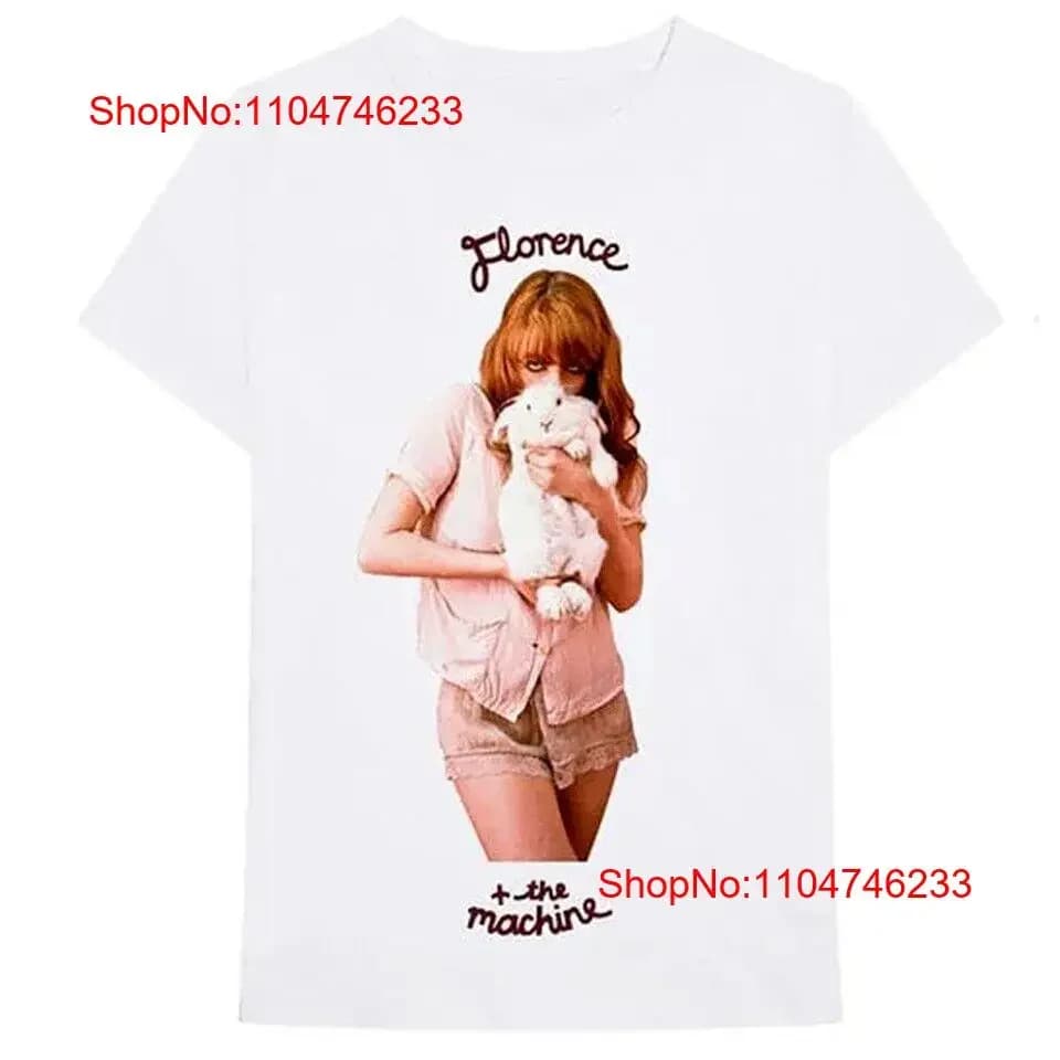 Florence and the Machine album maglietta bianca tee dalla S alla 5xl 1F883 vintage lavato casual allungato leggermente top per l'uso quotidiano