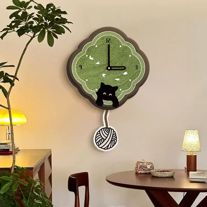 Orologio da parete con numeri eleganti Orologio da parete con decorazione dal design nordico unico Orologio da parete digitale stile classico Wanduhren Roba per la camera da letto