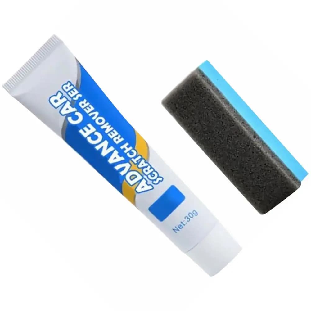 Set di Crema Composita per Carrozzeria Auto, Pasta Abrasiva per Lucidatura e Riparazione Graffi, Kit per la Cura della Vernice Auto