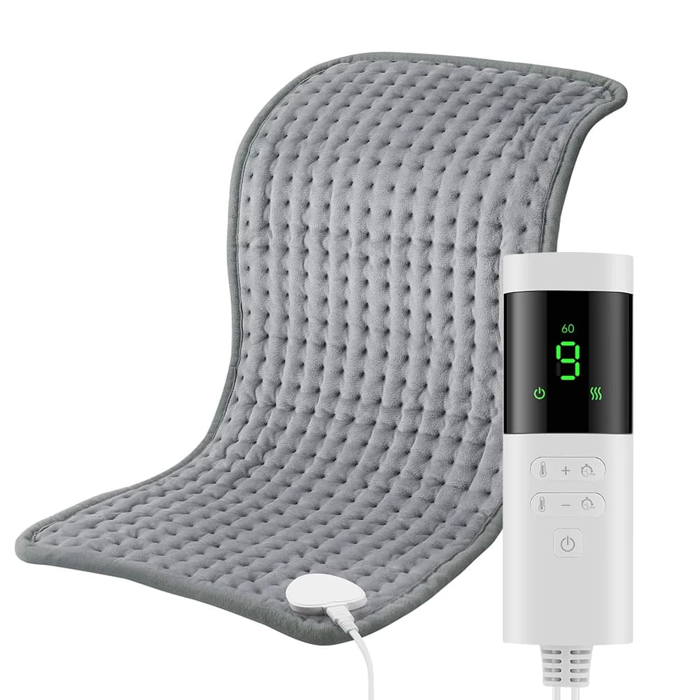 Electric Heating Pad Menstrual Period Adbomen Winter Blanket Waist Shoulder Leg Warming Mat 9 Heating & 4 Timer Home Office Use