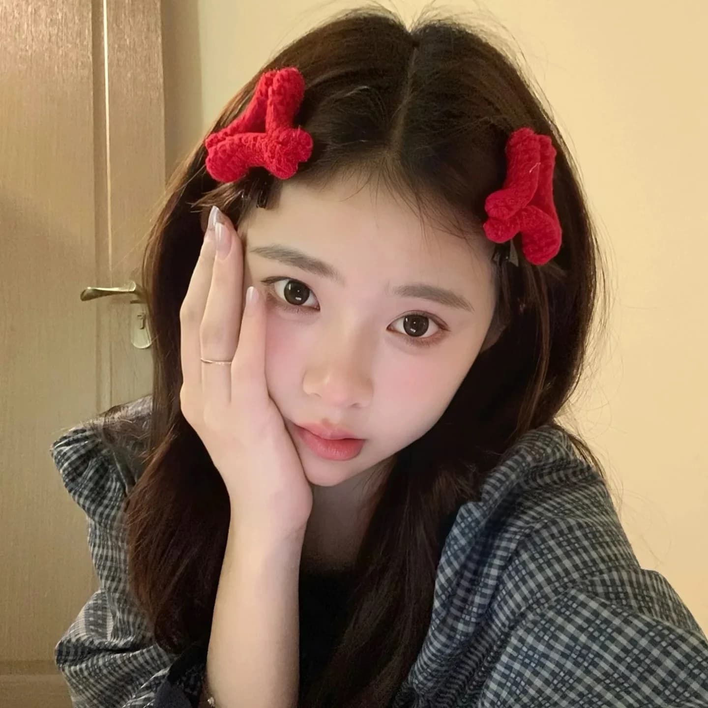 2 fermagli per capelli arrabbiati goccia d'acqua arrabbiata creativa divertente clip a becco d'anatra, accessorio per capelli in filato all'uncinetto, clip laterale per barrette