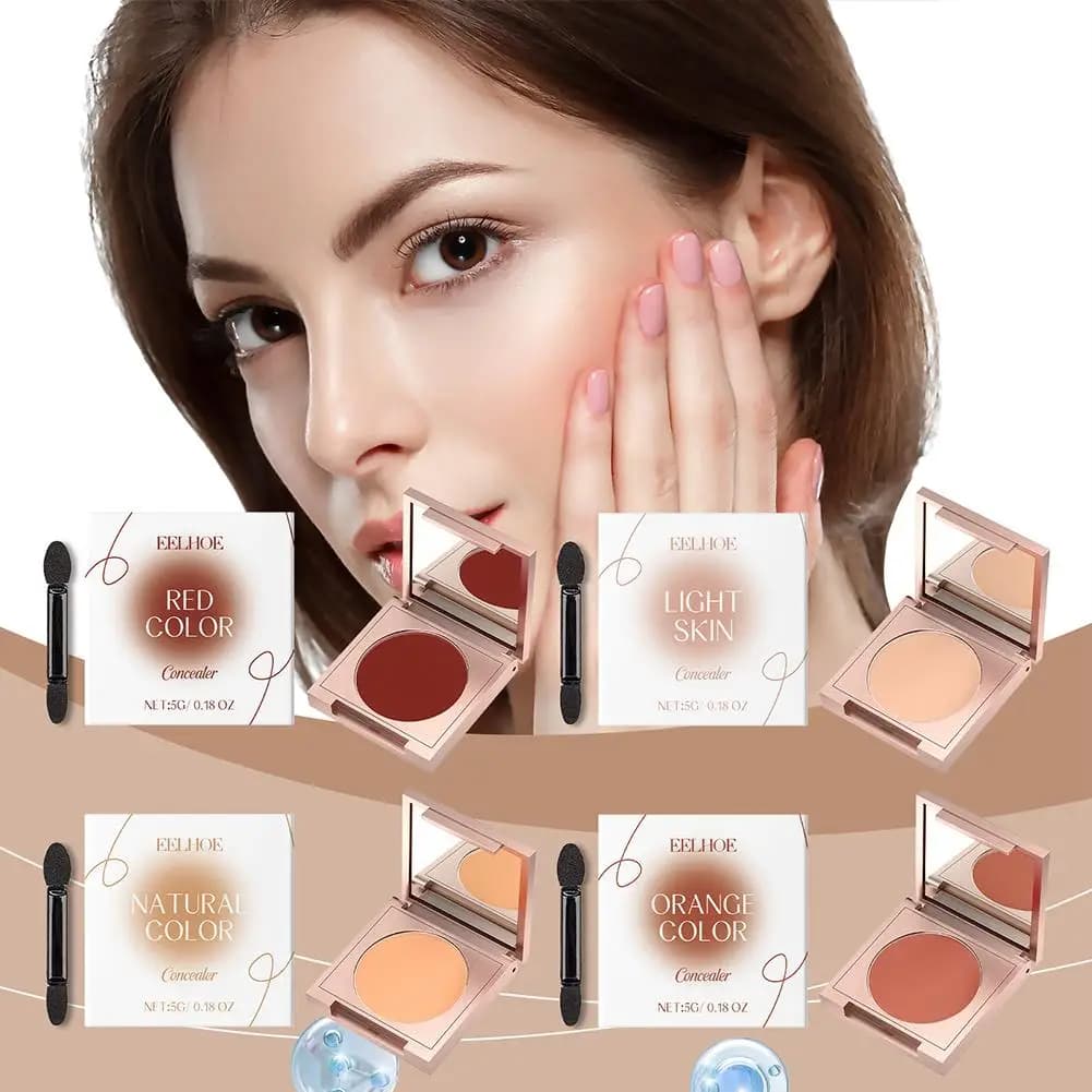 Radiant Glow Eye Concealer Waterproof Copertura completa Copre istantaneamente le occhiaie Illuminante Trucco viso a lunga durata