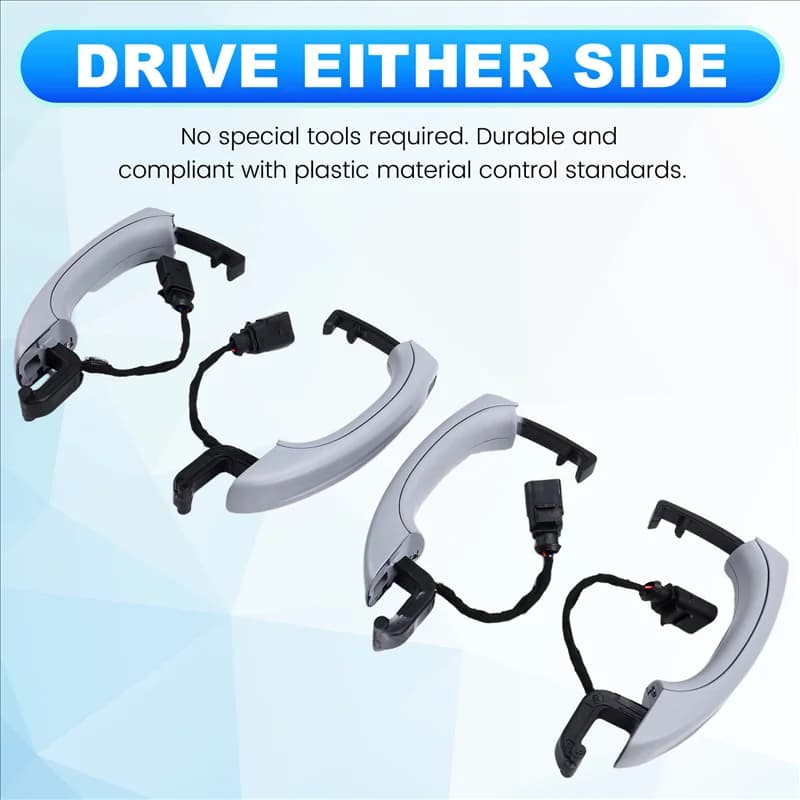 Classy-4Pcs Car Sensor Exterior Door Handle For Q7(4LB)3.0T/3.6 FSI/4.2T/6.0T 2006-2015