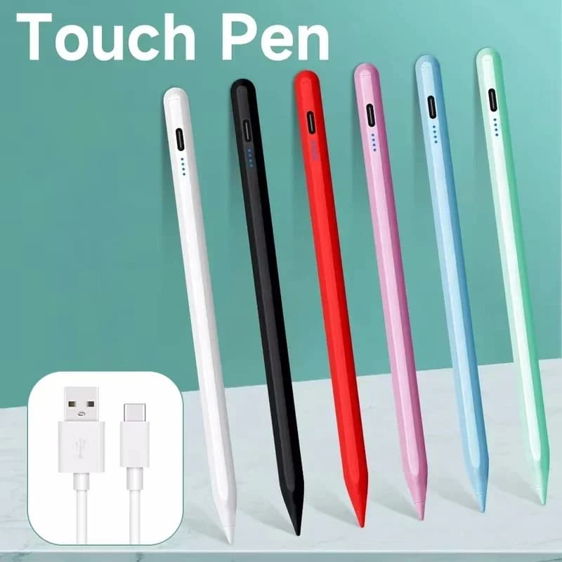 Penna stilo universale per tablet Touch Pen Aspirazione magnetica per iPad Apple Pencil Telefono cellulare per Huawei Lenovo Samsung Xiaomi