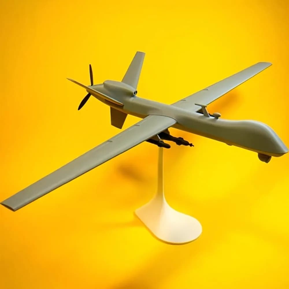 3D Printed MQ‑9 Reaper Drone Assembly Model Kit US Military Predator Drone Unassembled Panel Parts High Detail Military Aircraft