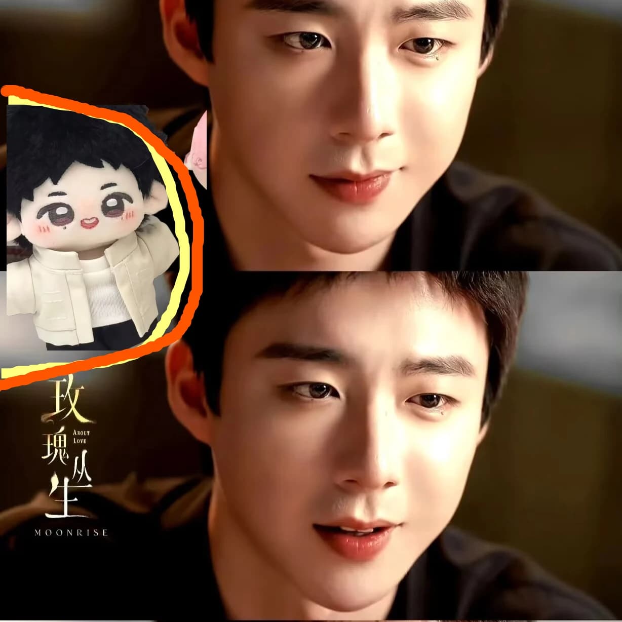 【 Newly launched 】 Rose Cluster Original Liu Yuning Attribute 10cm Cotton Doll Fan Surrounding Doll Plush Toy