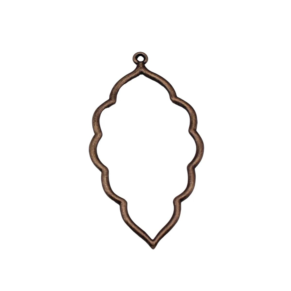 Circle Openwork Charm Pendant Alloy Charms For Geometric Style DIY Bracelet Necklace Jewelry Making Supplies