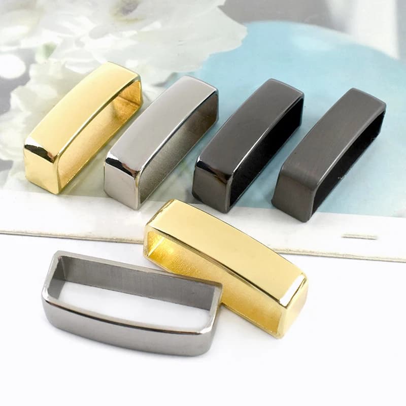 2/5/10 Pezzi Fibbia ad Anello da 40mm per Cinture da Uomo, Fibbie Metalliche a D per Zaini, Anelli Decorativi, Ganci per Jeans, Accessori