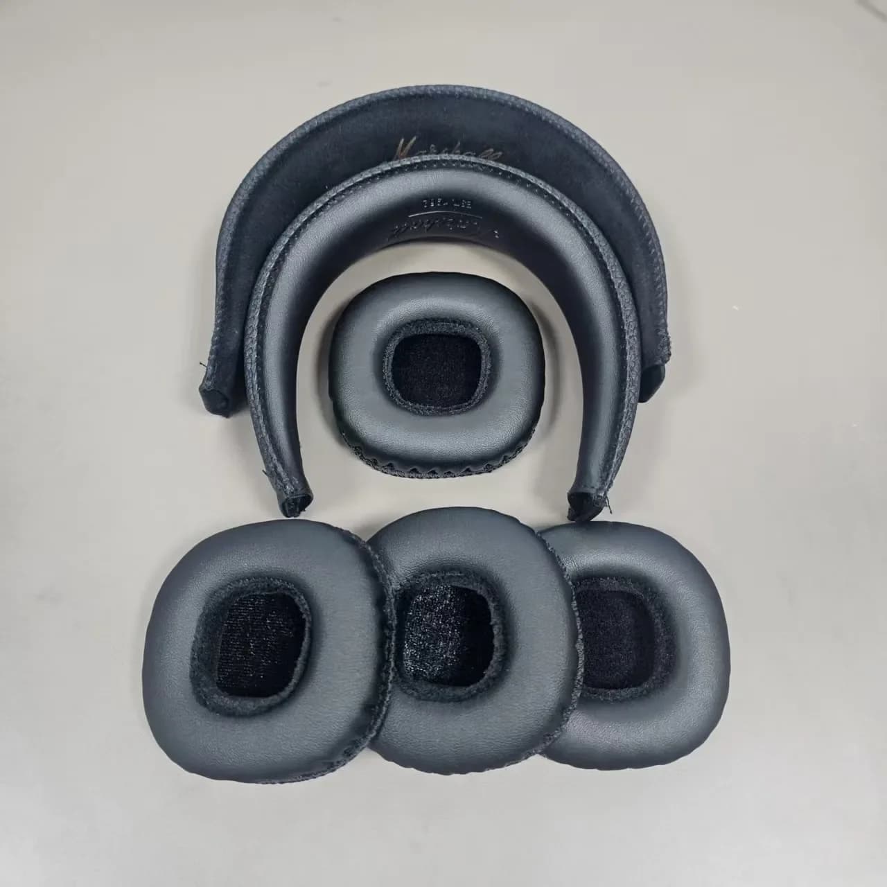 Replacement Earpads For MARSHALL MID ANC Bluetooth Headphones Memory Foam Ear Cushions Earmuff headset Gamer Leather case,5.26