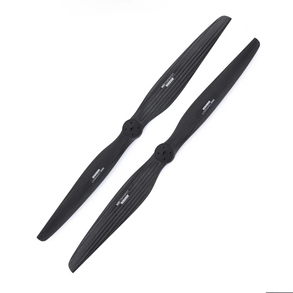 ATV FLUXER 30.1x12 Inch VTOL Polished Carbon Fiber Propeller Blades Drone Accessories For UAV Motor CW+CCW 1pair