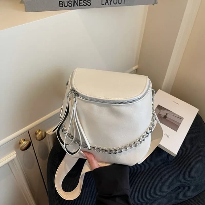 Diaper Bag Stylish Square Leather Purse Elegant Designer Crossbody Handbag For Women Stylish Vintage Tote Satchel