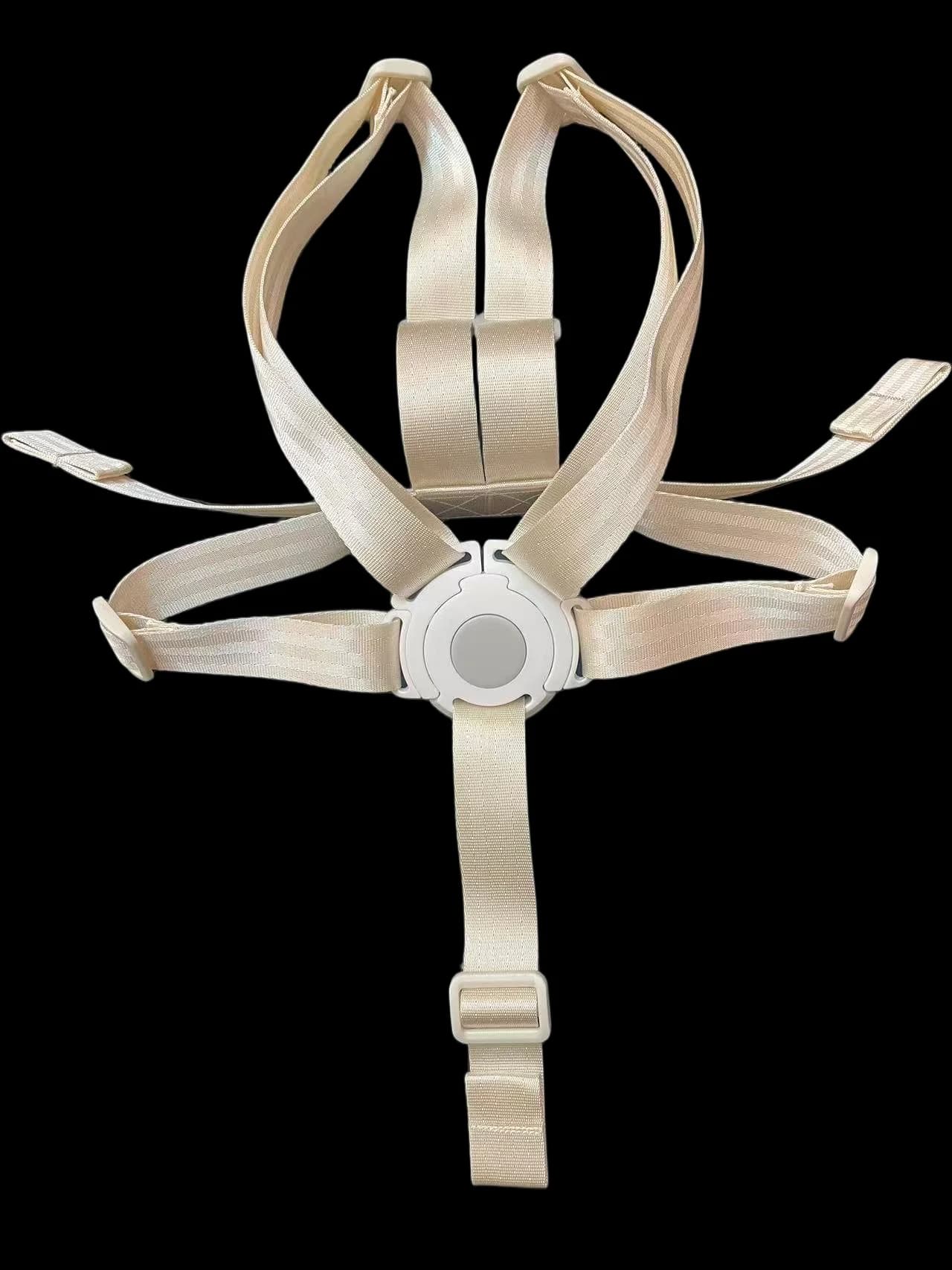 Champagne 5 point harness for Boori Neat High Chair V22 For boori Byron High chair baby dining chair replacement strap