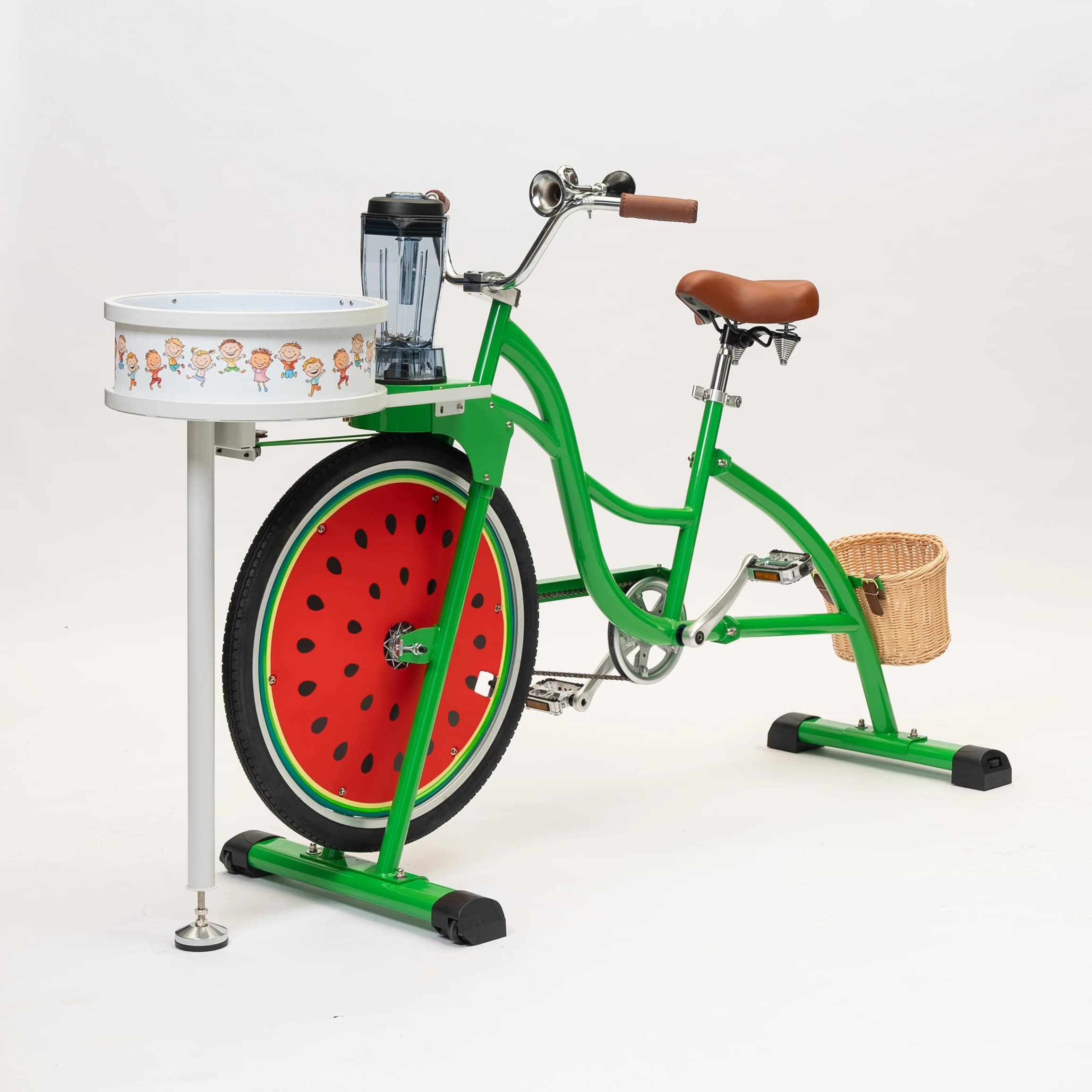 Cyclette per Adulti ATV&UTVEXI con Telaio in Lega di Alluminio, Frullatore per Smoothie, Bicicletta per Divertimento e Feste