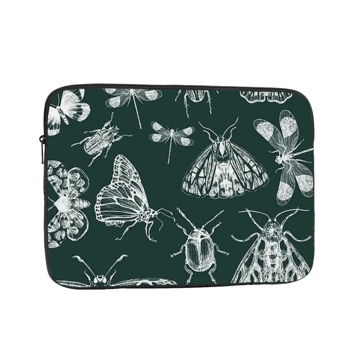 Bug Themed With Insect PatternsNotebook Laptop Bag Case Pouch 10 12 13 15 17 Inch For Macbook Air Pro Tablet Shockproof Case Bag