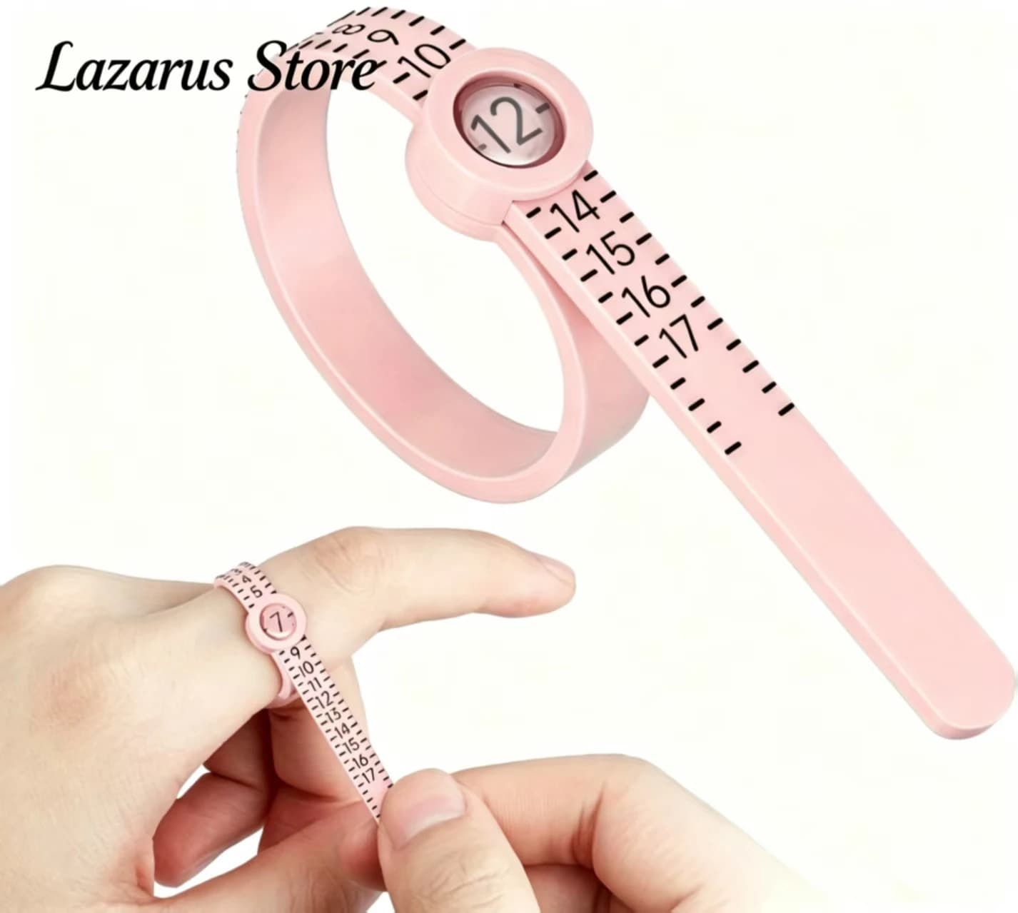 Ring Measurement Finger Ring Plastic Soft Ruler Adjustable Belt Type Hand Size Measurement Ring Jewelry Finger Size Measurement