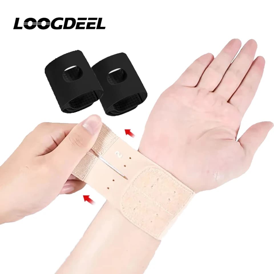 LOOGDEEL 1 pz TFCC Strappo Lesione Brace Protezione distorsione Allenamento Fasce per le mani Supporto per il polso Fascia da polso per yoga Fascia da polso sportiva