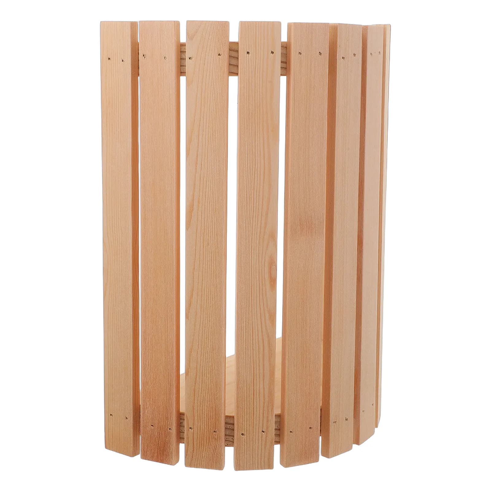 Paralume in Legno per Sauna, Semicilindrico, Ricambio per Lampada da Bagno Turco, Accessorio per Sauna, Diffusione Delicata della Luce