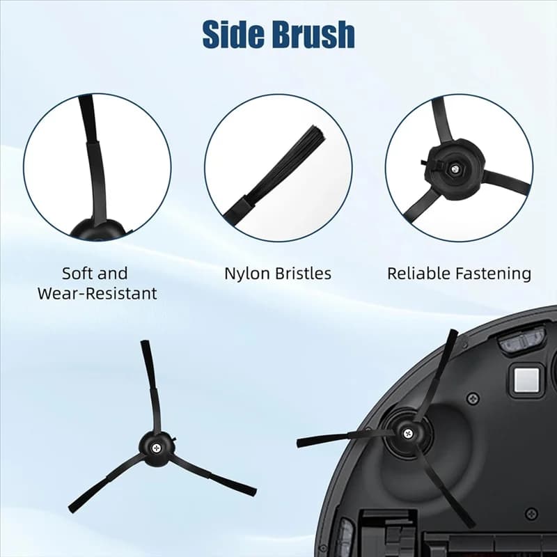 Kit di parti di ricambio per robot aspirapolvere A02V per accessori Roborock Qrevo S/Qrevo Pro/Qrevo Plus/Qrevo-Maxv