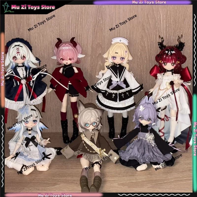 Nuova Meki Oblivion's Luminaria Blind Box 1/8 BJD Action Figure Articolata Bambola Anime Decorazione da Scrivania Regalo di Compleanno per i Fan degli Anime