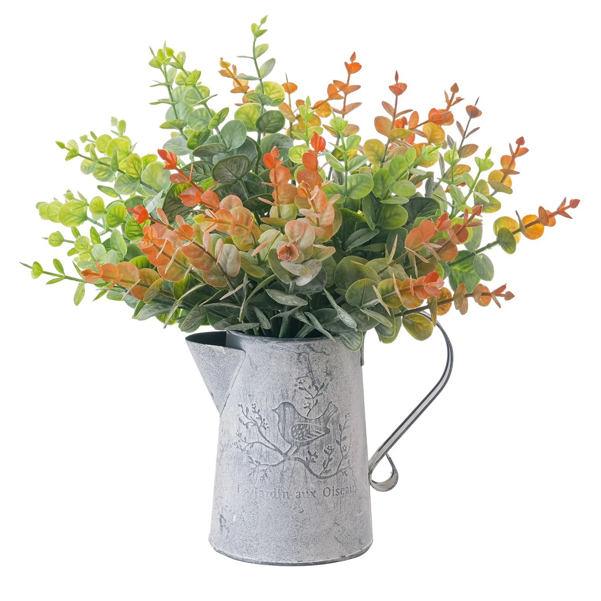 Money leaf small eucalyptus Artificial Flowers manufacturer fake Flower Green Plant wholesale Wedding Decor crafts cross-border