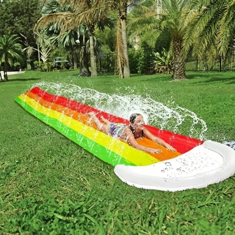 Summer Outdoor Inflatable Water Toys Water Slide Pools Backyard Game Center For Adults Children Kids Holiday Party Gift Supplies