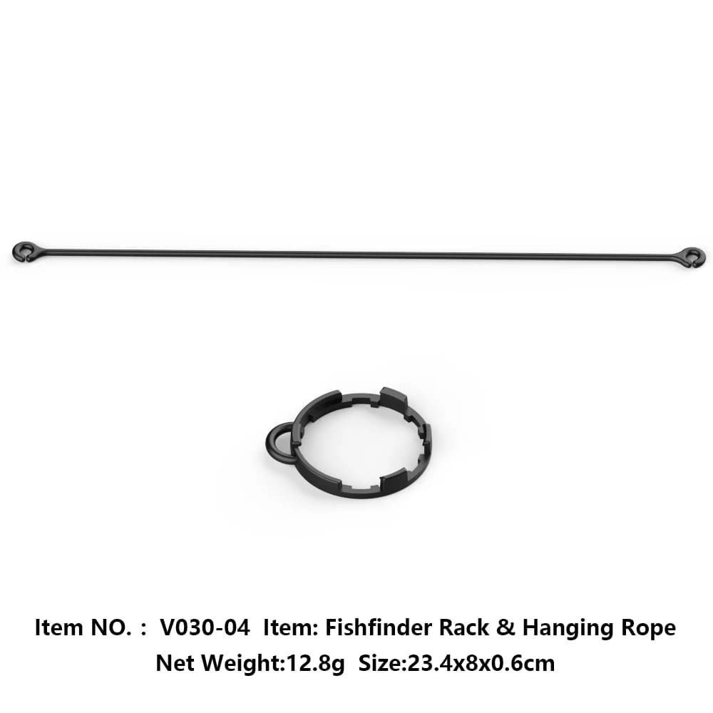Flytec Ufficiale Originale V030-04 Fishfinder Rack E Corda Appesa Pezzi di Ricambio Per Fish Finder Wireless Sonar Staffa di Trasporto