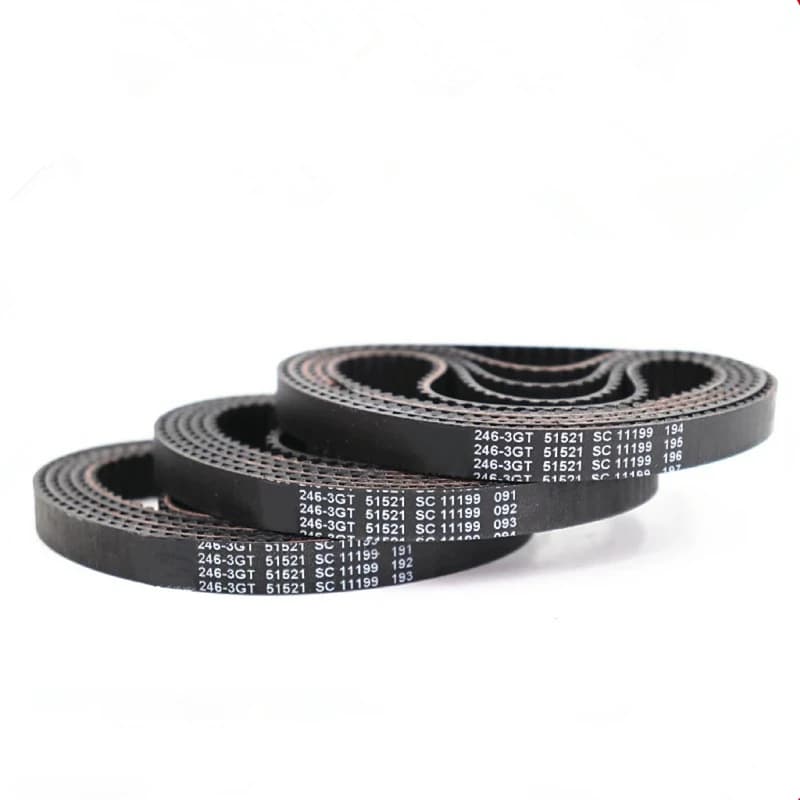 948-3GT 960-3GT 963-3GT 966-3GT 972-3GT Cinghia dentata per macchine utensili Strumenti per stampante 3D Cinghia sincrona in gomma per trasmissione bici