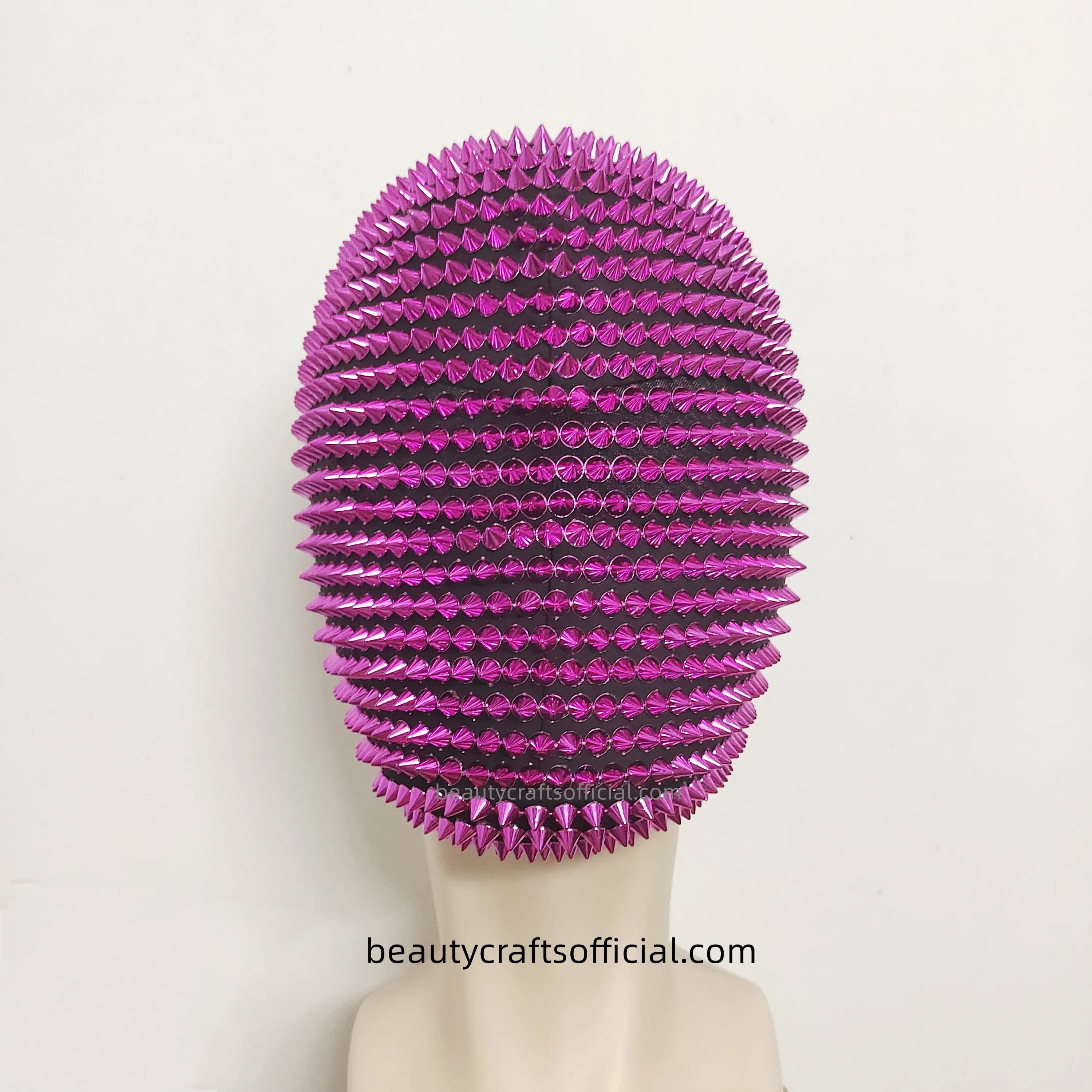 Mask with funny pink rivets Tips with studs Full Gemello Cover for face Vacation Halloween Horror Mascara Mask for disguise