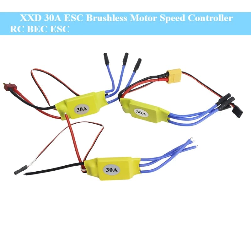XT60 T XXD 30A ESC Regolatore di velocità del motore brushless RC BEC ESC T-rex 450 V2 Elicottero Barca per FPV F450 Mini Quadcopter Drone