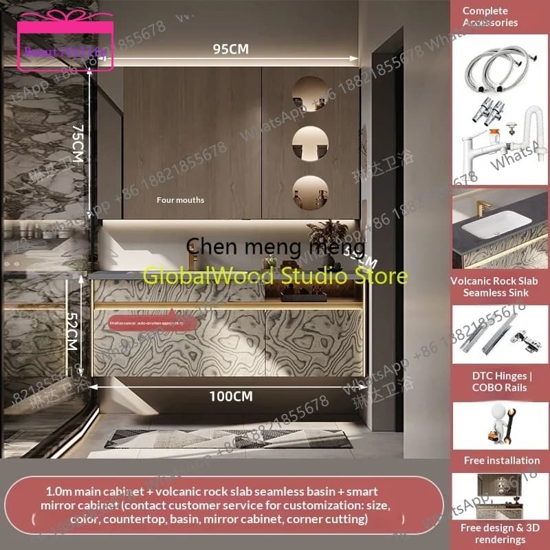 YL Cabinet Toilet Storage Cupboard Dresser Furniture for Home Double Sink Vanity Units Bathroom Closet Closet Clothes 3-tier D