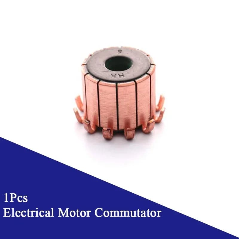 1Pcs Commutator Slip Ring Copper Head Conductive Slide Suitable For DC Motors