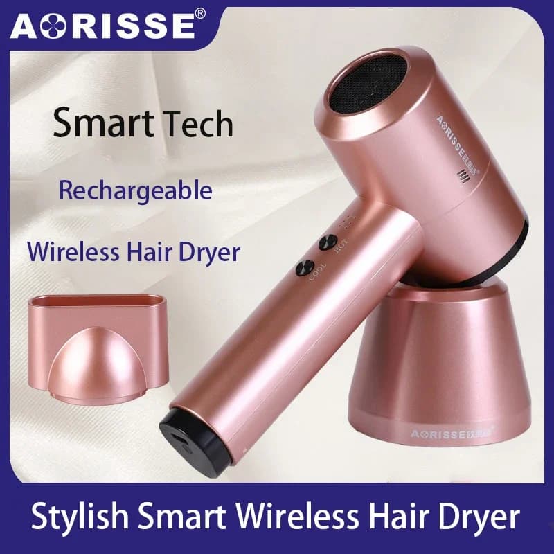 Rechargeable Wireless Hair Dryer for Home Students Small portable household appliances Hairdryer hot and cold