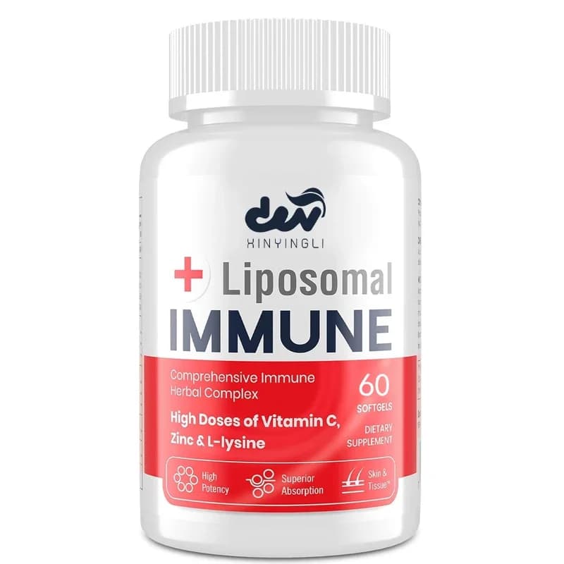 Immune supplement for advanced liposome containing l-lisin, vitamins, minerals and herbal extracts