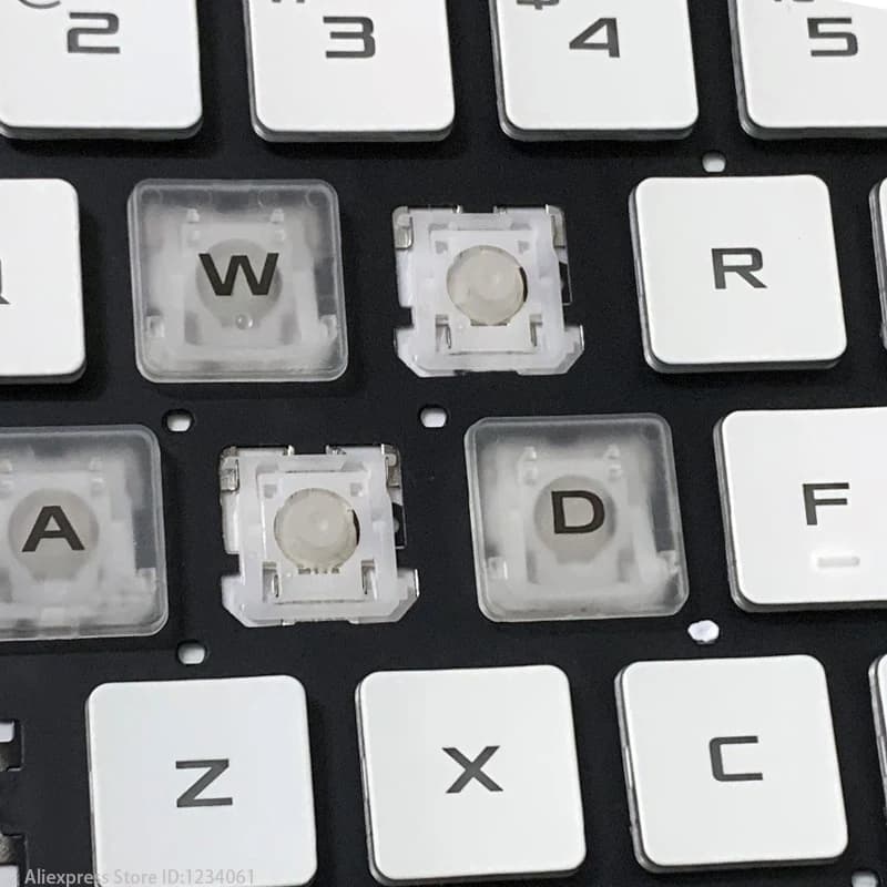Keycap spare key for Asus TUF Gaming 8 F15 FX506 FX506H FA506 FA506II F17 FA706 FX706 Portable KEY keyboard and clip