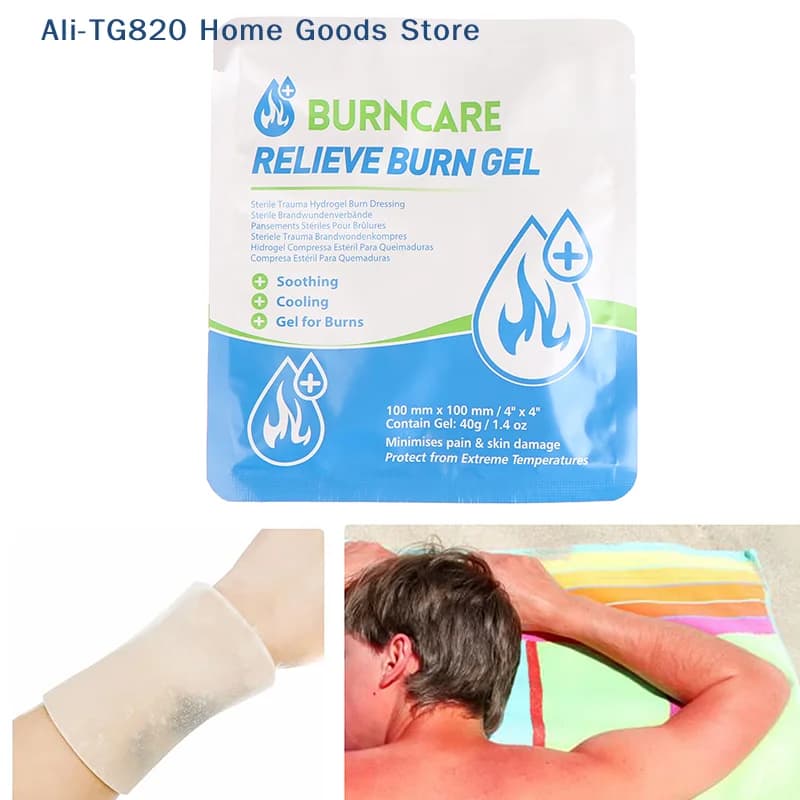 [TG820]Bandage Patch For Burncare Wound Care First Aid Kit Relieve Emergency Hydrogel Burn Gel Dressing
