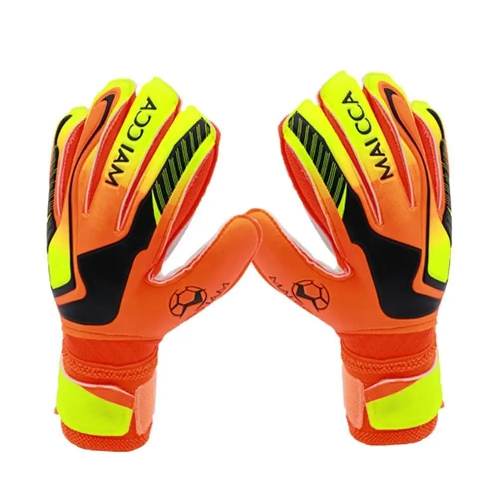 1 paio di guanti da portiere antiscivolo per calcio, guanti da portiere in lattice resistenti all'usura, guanti da portiere professionali antiscivolo per calcio