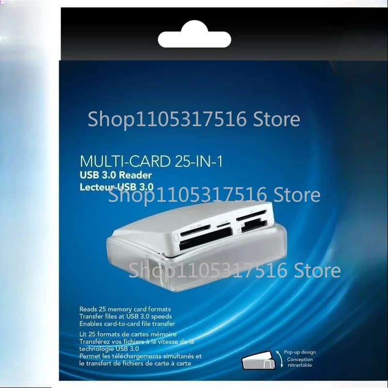 Z+ For Lexar Multi-Card 25 in 1 USB3.0 Memory Card Reader LRW025URBAP