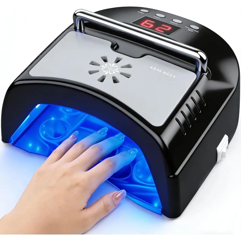 Lampada LED UV per Unghie CordlUV, Asciugatore Professionale da 72W per Smalto Gel con Luce UV o Unghie in Gel con 36 Perle Luminose Migliorate, LED Ge