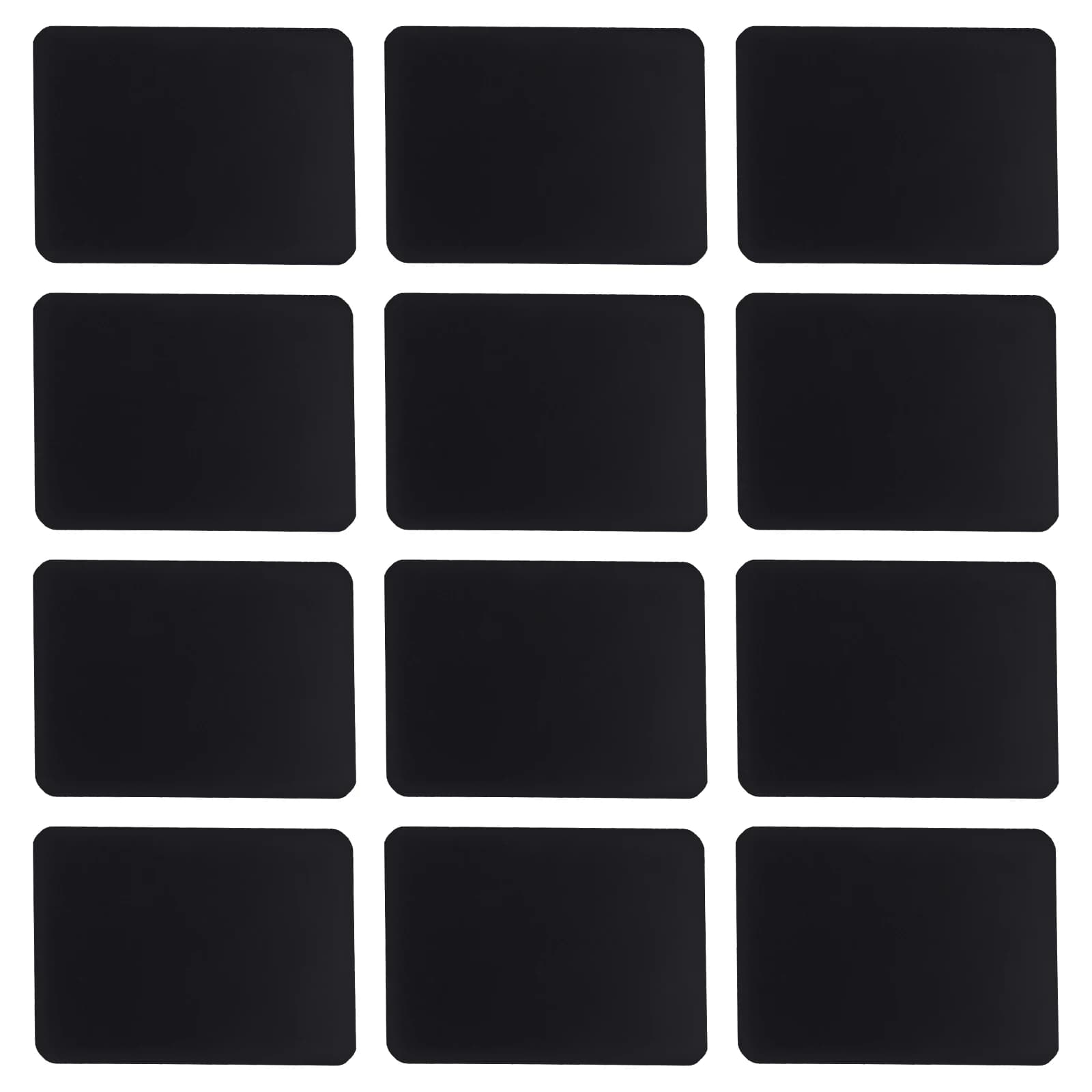 12 etichette per contenitori in PVC rimovibili, etichette per organizzazione dispensa, supporti per impugnatura, clip per etichette con struttura in metallo cancellabile, cartellino del prezzo