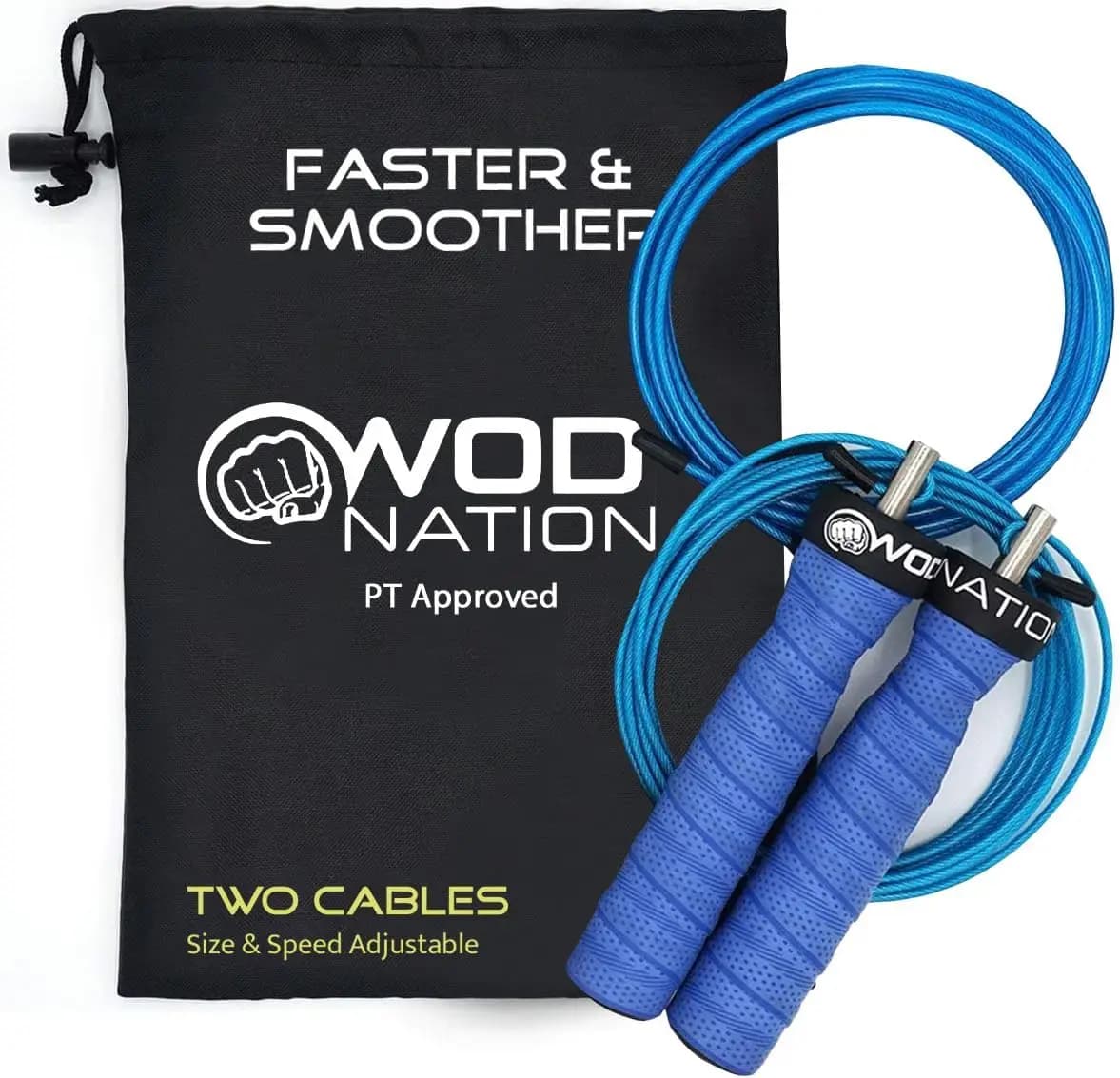 Corda per Saltare Veloce: Sistema a Doppio Cavo per Double Unders e Allenamento Cardio