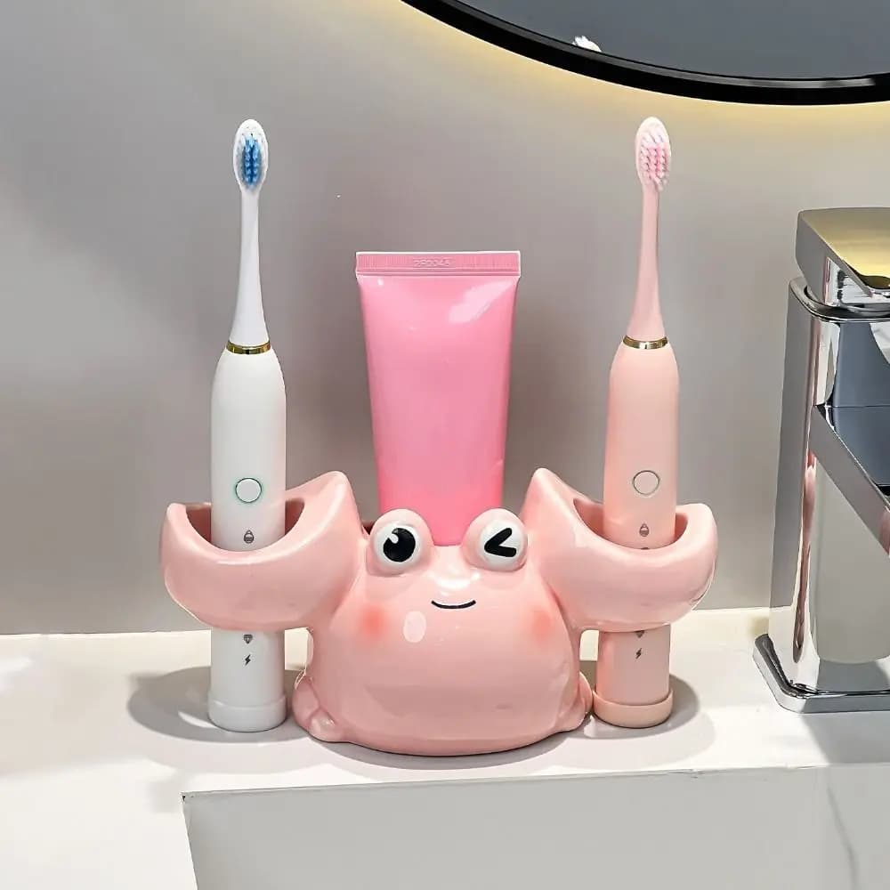 Decorative Electric Brush Holder, Ceramic Brush Holder, Waterproof