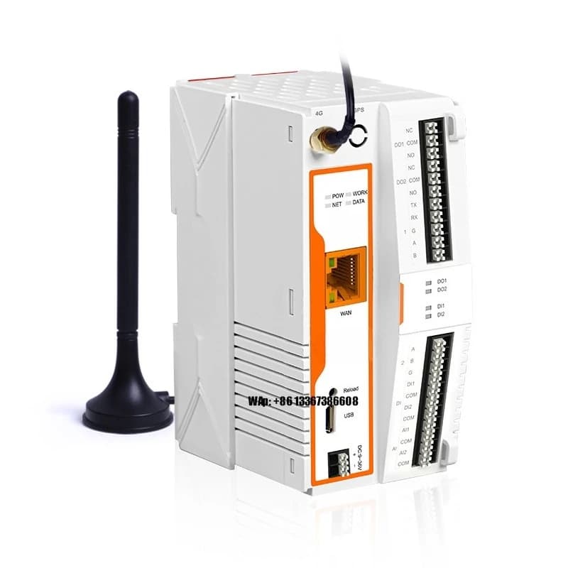 Gateway IoT industriale Porta Ethernet cellulare Computing dei bordi Scheda SD Scorrimento offline USR-M100-EAU/M100s-GL a basso costo