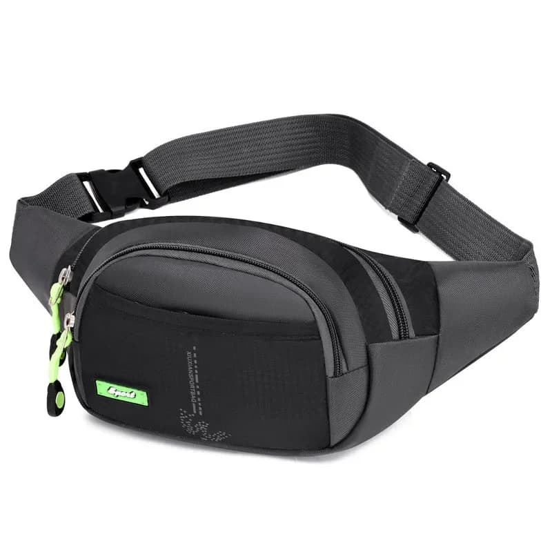 Men's Chest Bags Banana Bag for Women's Waist Bags Sport Bags with Half Moon Belt