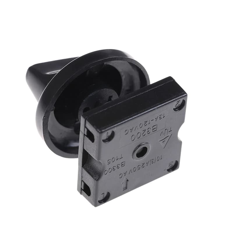 4-Position 3-Speed Fan Selector Rotary Switch Governor with Knob 13AMP 120V-250V