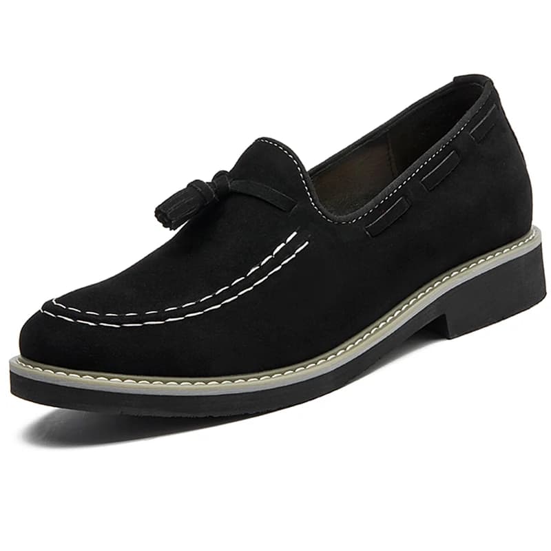 Men's Casual Work Shoes Stylish Men's Shoes With Growing Height Classic Social Office Shoes Men's Moccasins