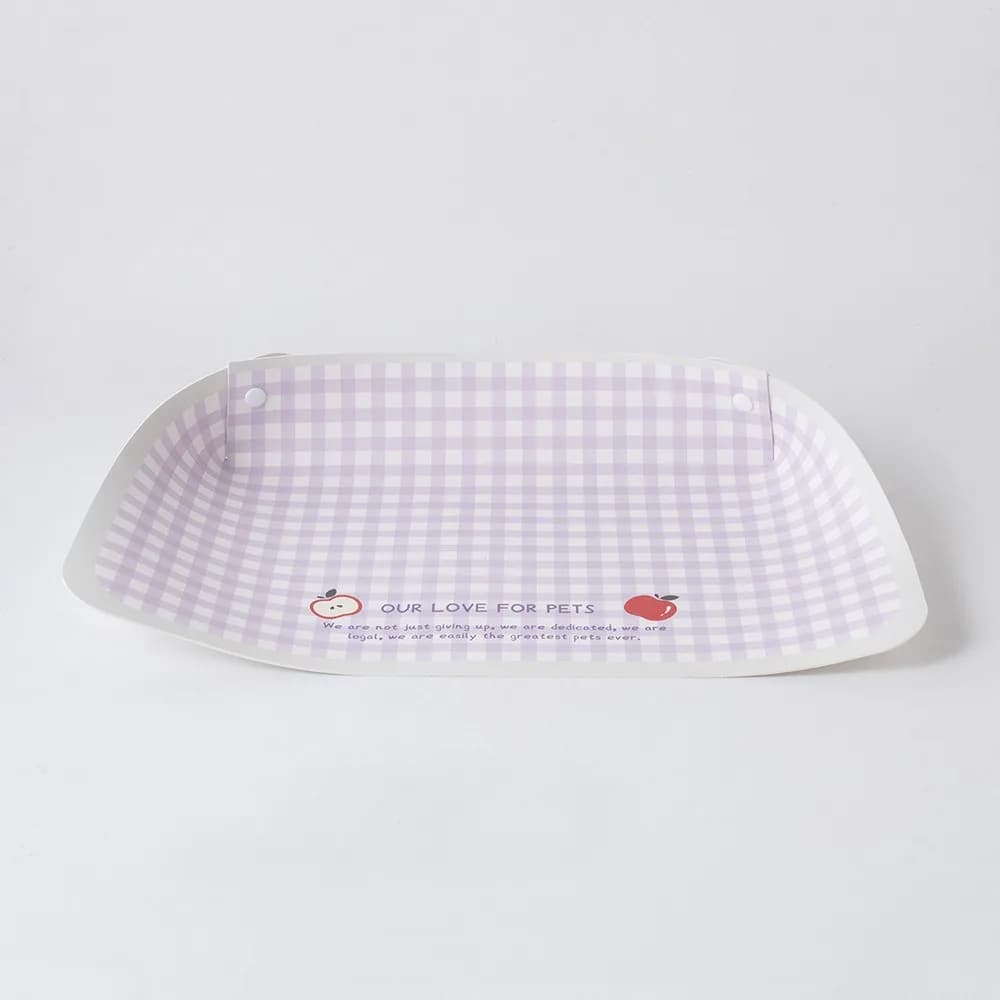 Pet Accessories Anti Spill Pet Feeding Mat Cartoon Waterproof Pet Food Feeding Pad Durable Anti Slip Cat Bowl Mat Pet Eating