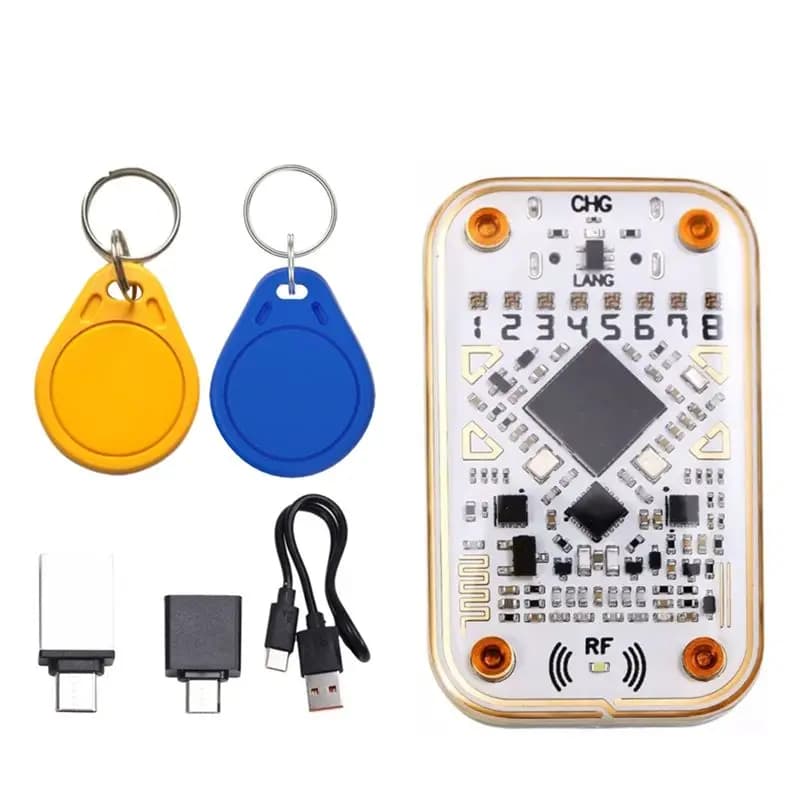 [NUOVO A09R!】 Lettore di chip intelligenti Chameleon Ultra RFID + emulatore di smart card portachiavi UID/CUID 125K 13,56 Mhz IC ID Card Decodifica NFC Troppo