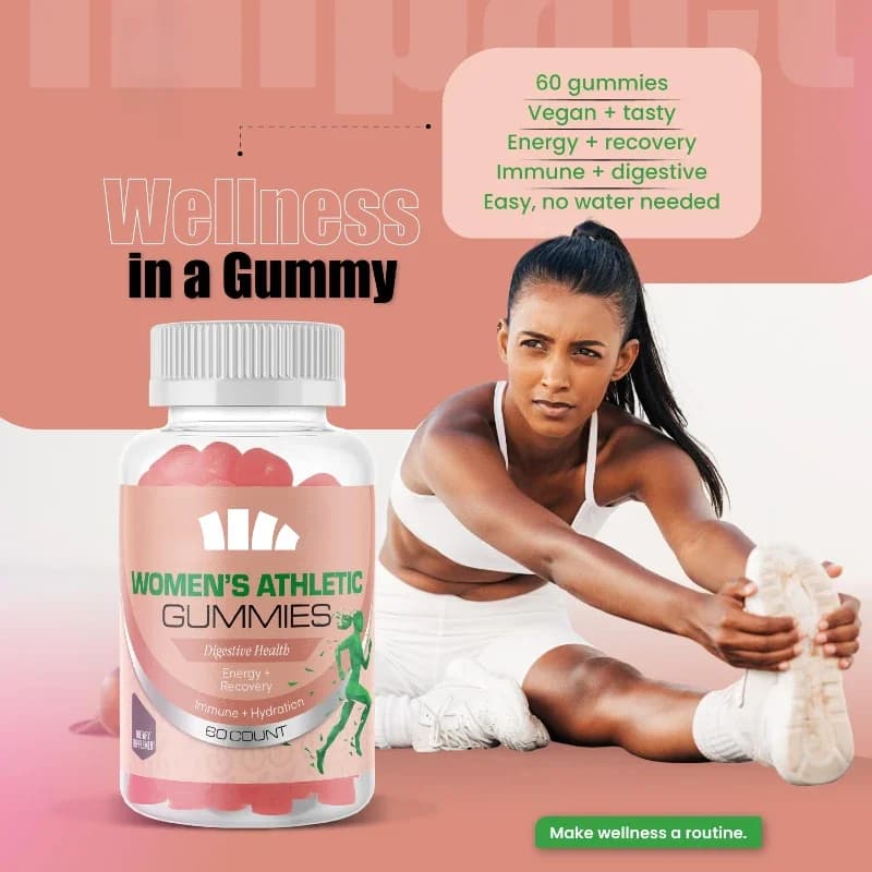 Multivitamin capsules for women - 60 Counts with iron Vitamin D3 Magnesium Multivitamin B Herbal supplements for women's health