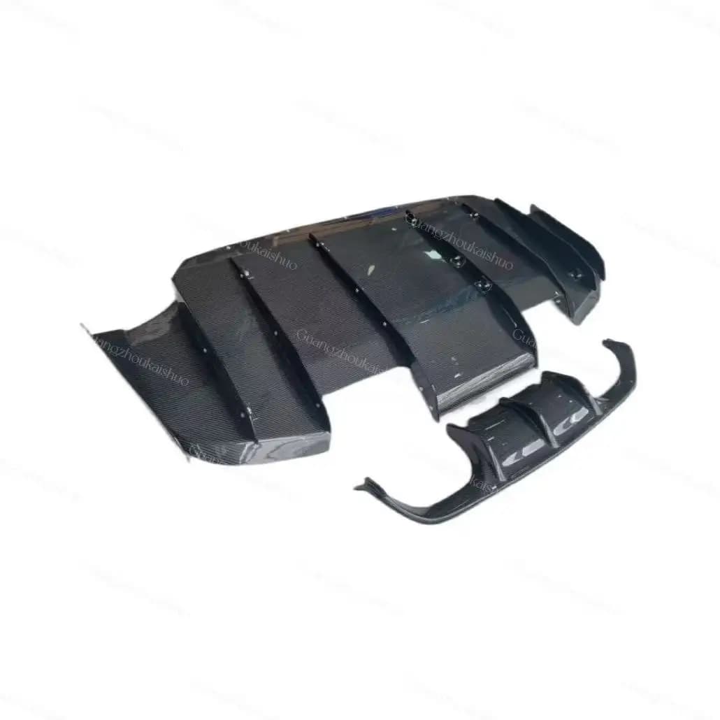 V Stile In Fibra di Carbonio F80 M3 Paraurti Posteriore Lip Diffusore per bmw Serie 3' M4 F82 F83 Labbro Posteriore Splitter Spoiler labbro